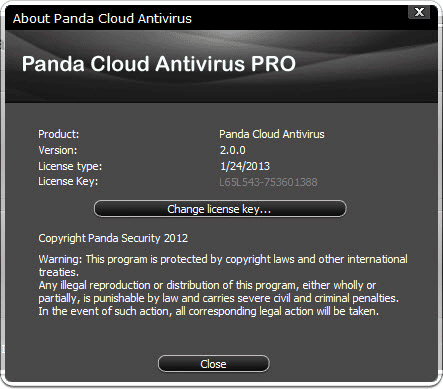 Panda Cloud Antivirus Pro Serial Key